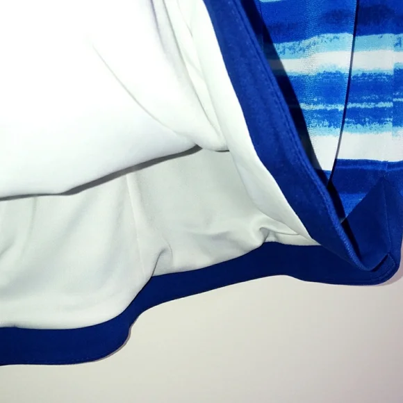 Vince Camuto 3/4 Sleeve Striped Shift Dress - Picture 6 of 8